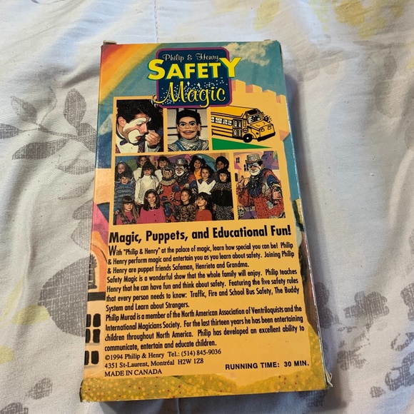 Safety Magic VHS ( 3 for $20) - Picture 2 of 4